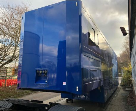 2002 MONTRACON DOUBLE DECK TRIAXLE RACE TRAILER (Ref:D776)